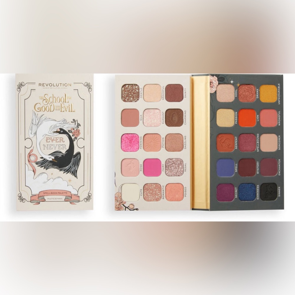 Makeup Revolution London The School For Good & Evil Spell Book Eyeshadow Palette